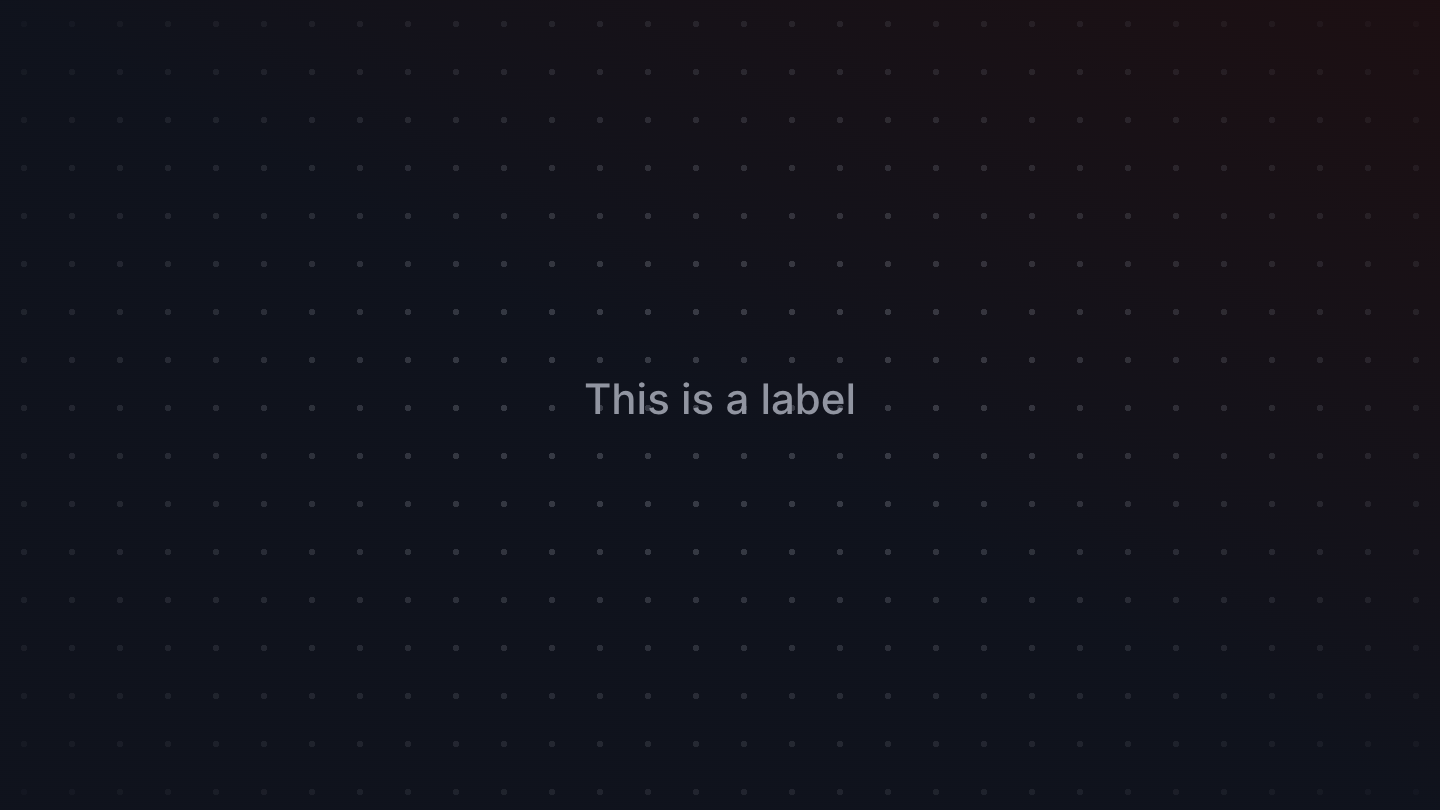 Label