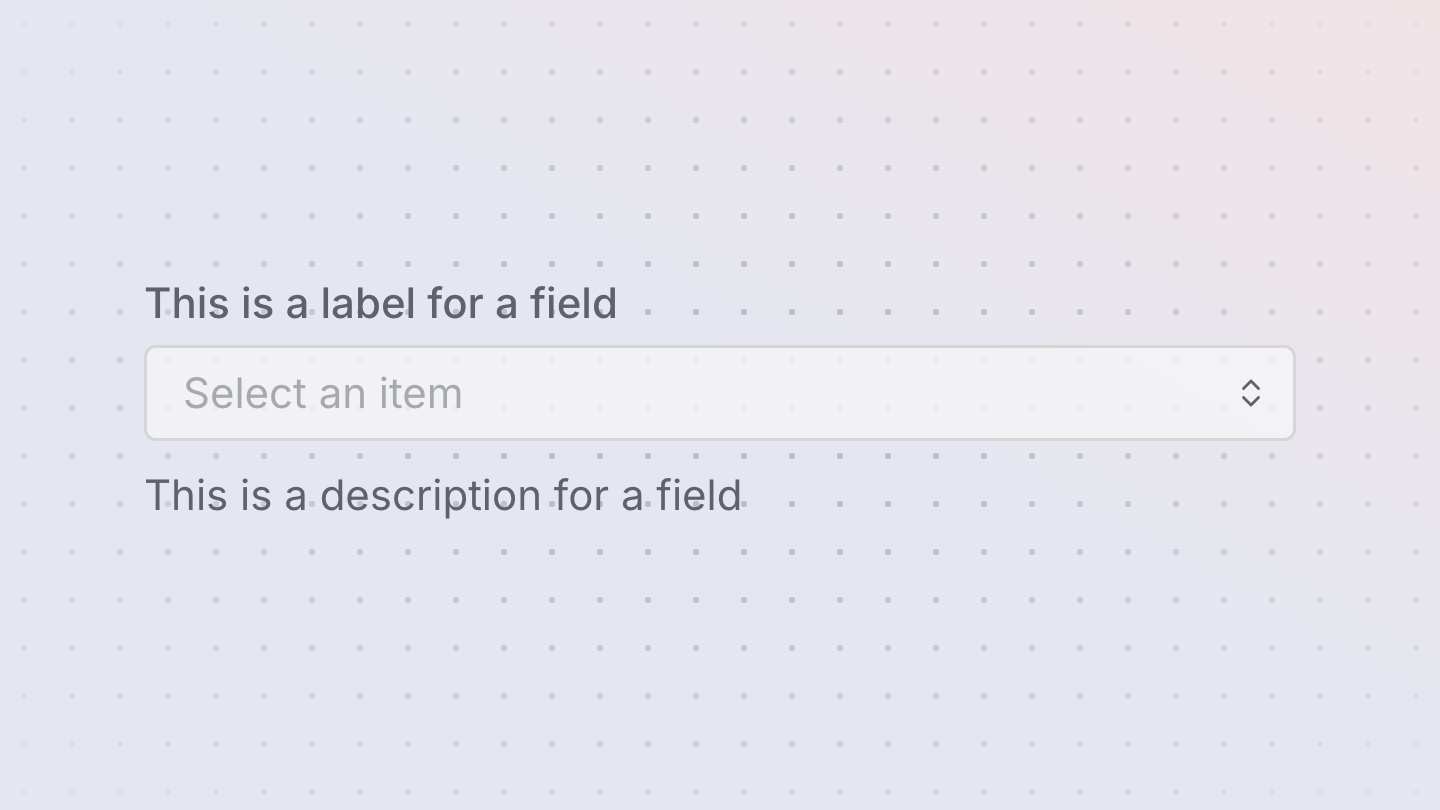 FormSelect